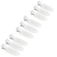 Nahtlose Haarspange Set 9 Stück Lockenclips Make Up White