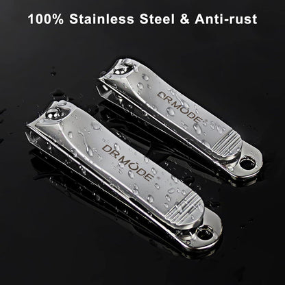 Nagelknipser Edelstahl Nagelfeile Scharf Nail Clipper 2er Set
