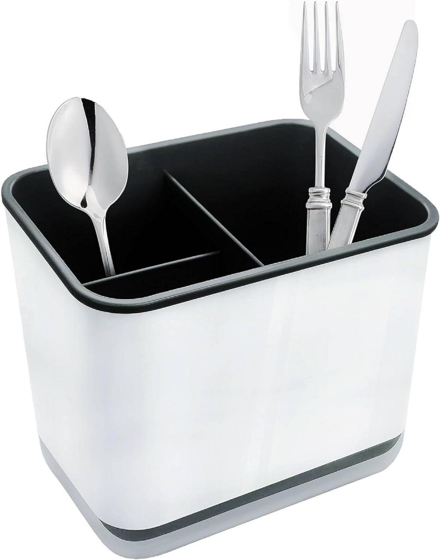 Spülbecken Organizer mit 3 Fächern und Abtropfgestell