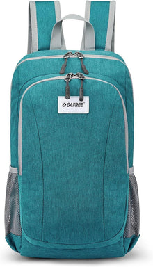 10L Mini Daypack Tagesrucksack Unisex Wanderrucksack Blau Grün