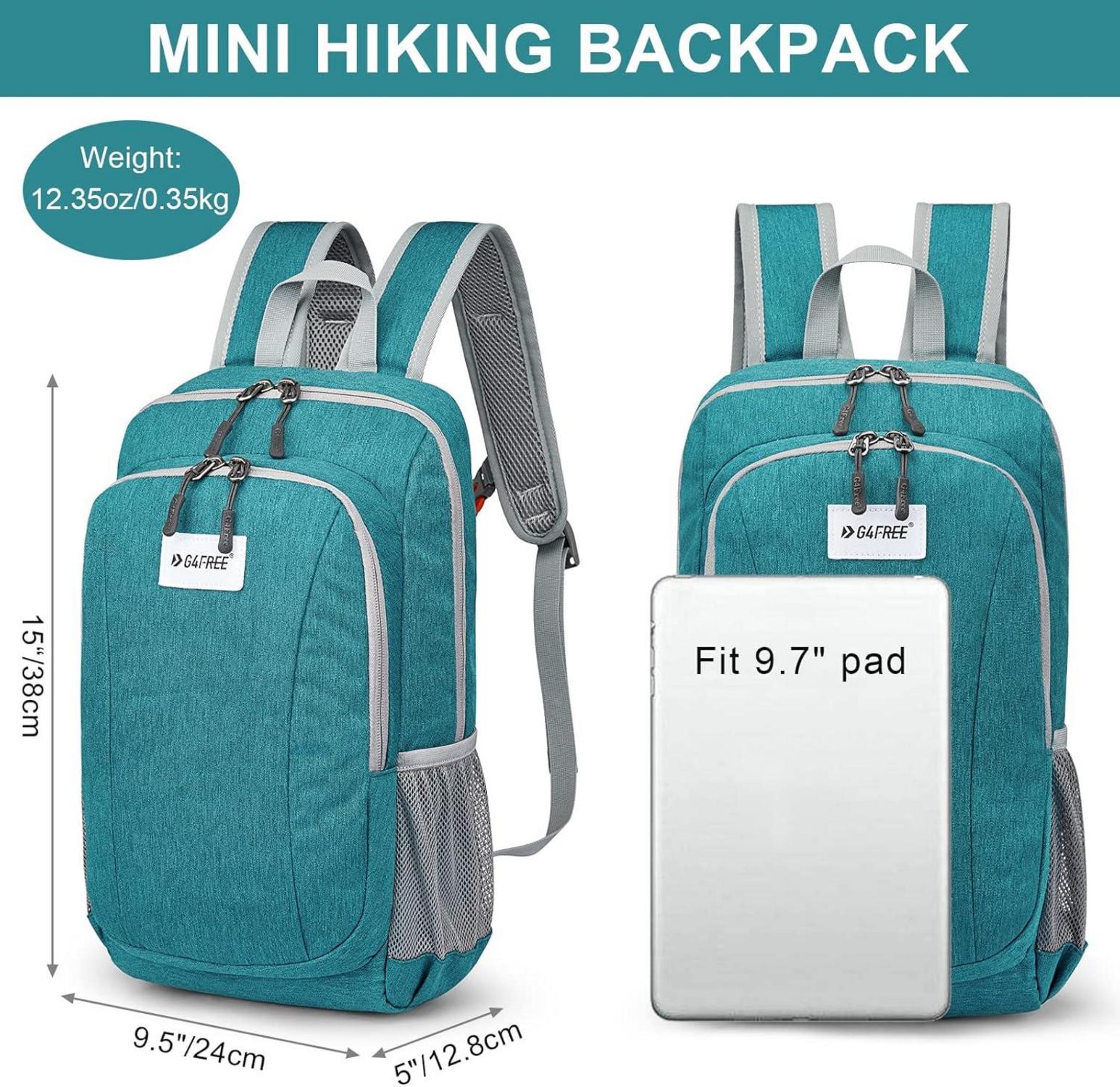 G4Free 10L Mini Rucksack Tagesrucksack Wander Daypack für
