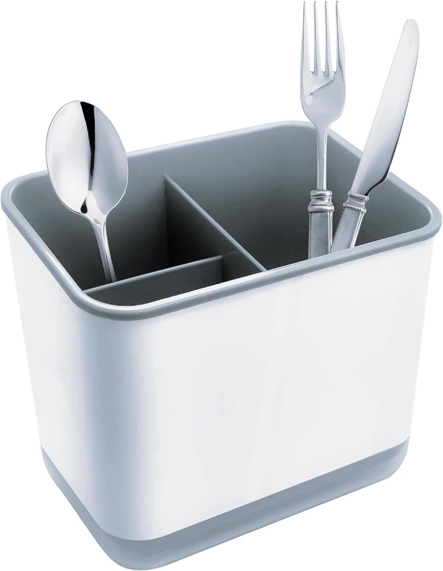 Spülbecken Organizer mit Besteckablage und Abtropfgestell