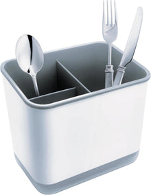 Spülbecken Organizer mit Besteckablage und Abtropfgestell