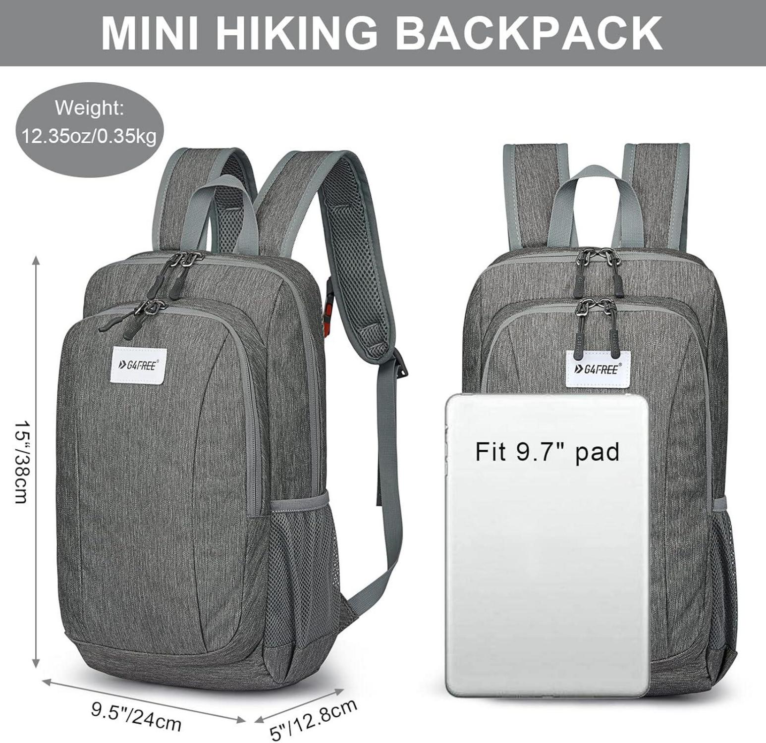 G4Free 10L Kleiner Mini Daypack Tagesrucksack Wanderrucksack