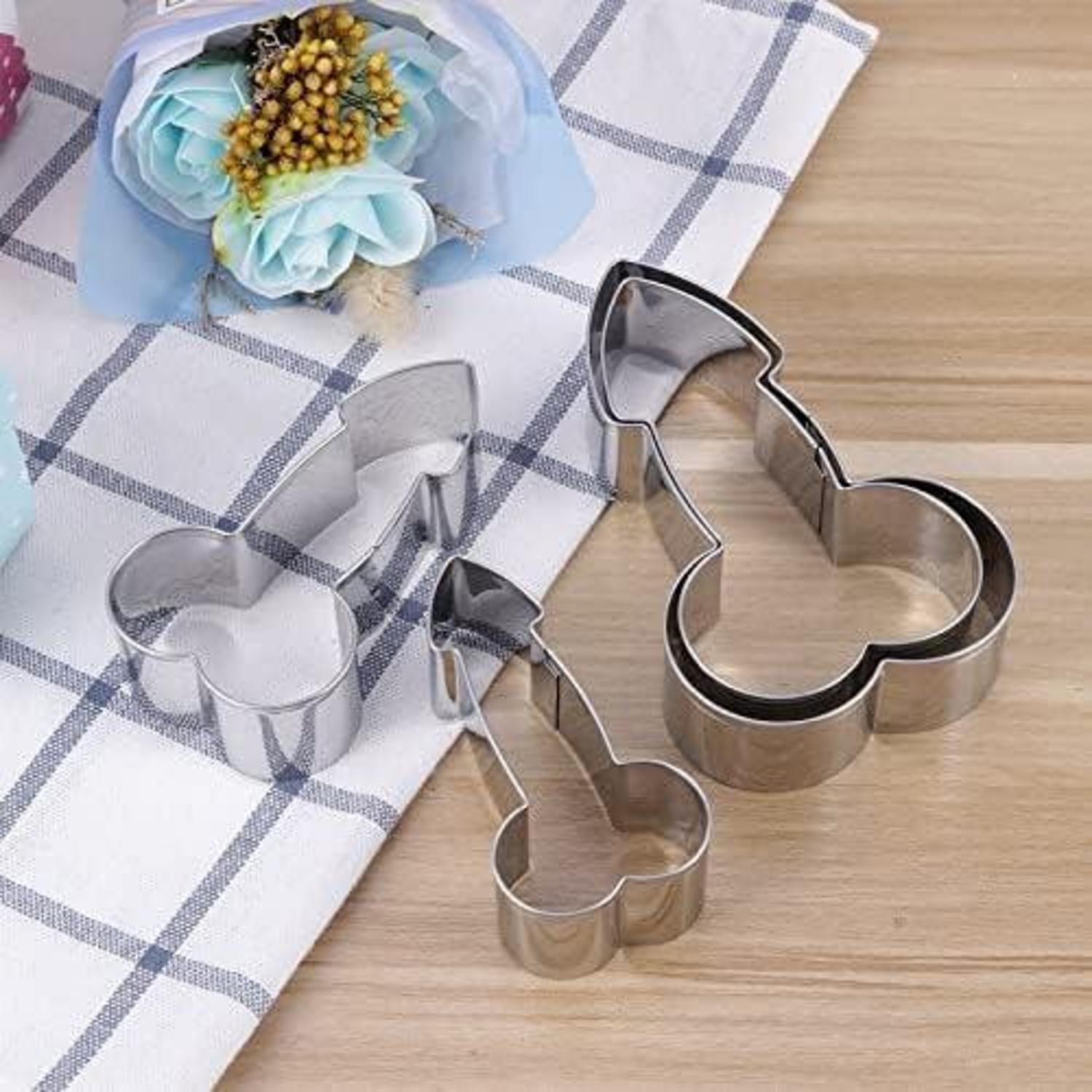 Edelstahl Keks Ausstechformen Set für Plätzchen und Fondant