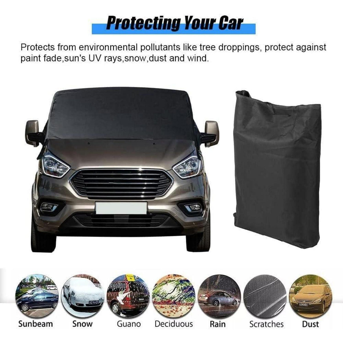 Windschutzscheibenabdeckung Ford Transit Custom 2012-2024