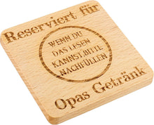 Lustige Opa Geschenke Holz Untersetzer Vatertag Geburtstag
