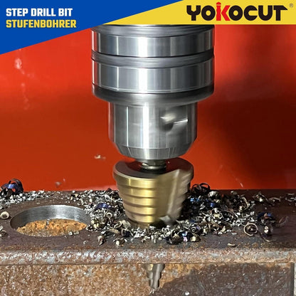Stufenbohrer Ø 5-35mm HSS mit 9,5mm Schaft für Metall & Holz