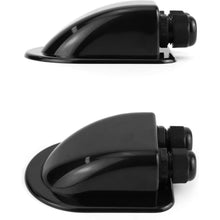 QWORK® 2 Stück Dachdurchführung IP68 Wasserdicht ABS Solar