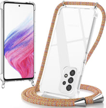 Handyhülle mit Band für Samsung Galaxy A53 5G - Rainbow