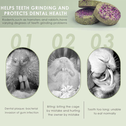 24x ERKOON Natürliches Kaninchen Spielzeug Heu Sticks Karotten Rosengras Molar