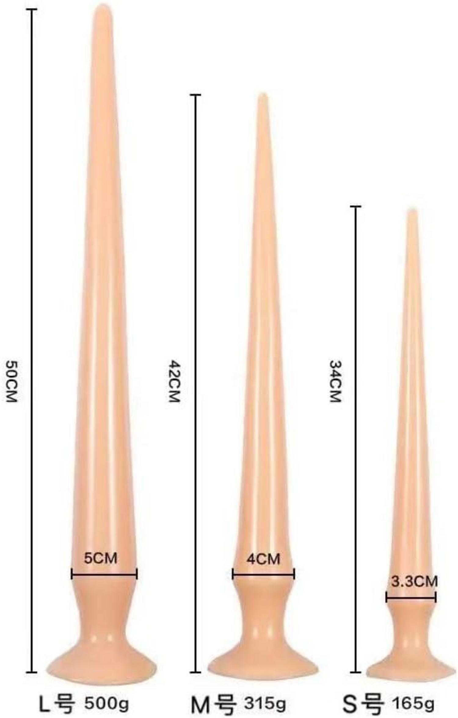 Analplug Analdildo mit Starkem Saugnapf Realistischer Dildo für Frauen Männer