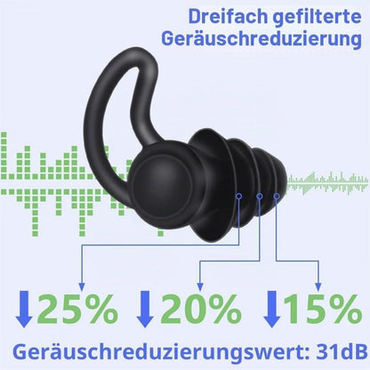 Weiche Ohrstöpsel zum Schlafen & Lärmschutz