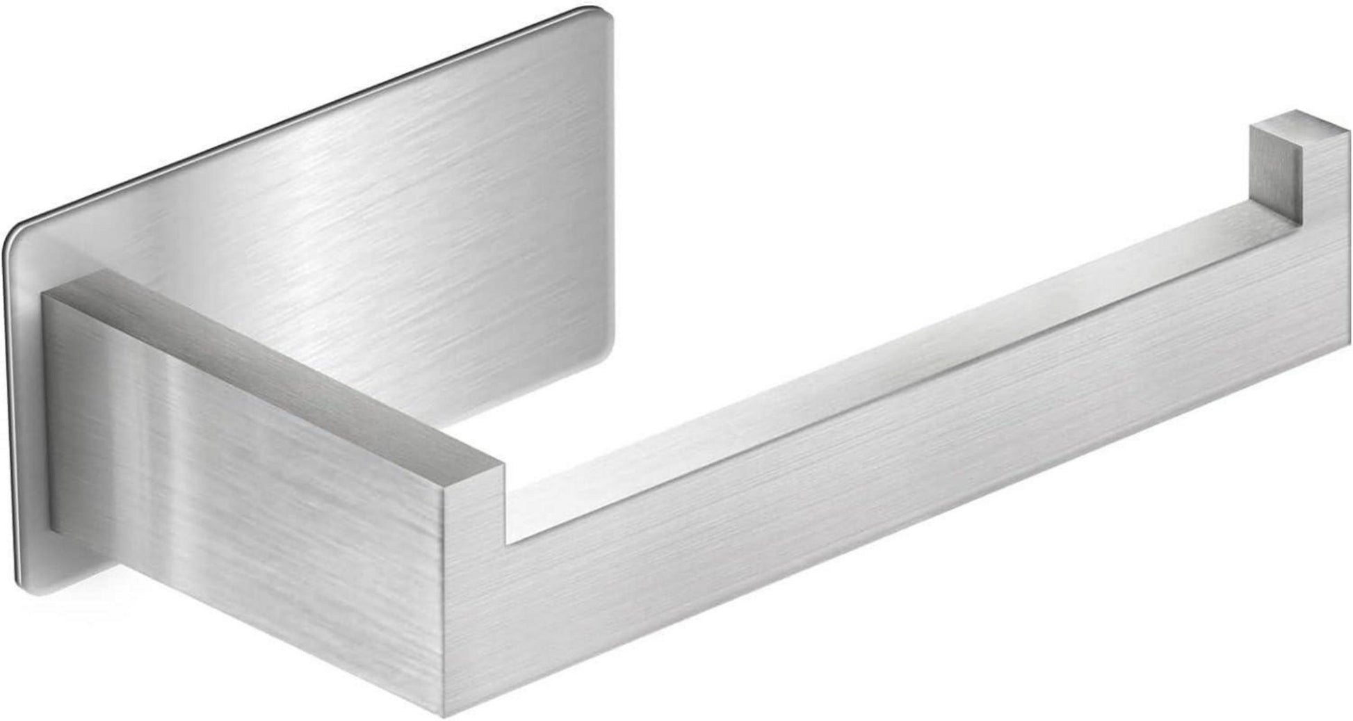 Toilettenpapierhalter selbstklebend Edelstahl Silber
