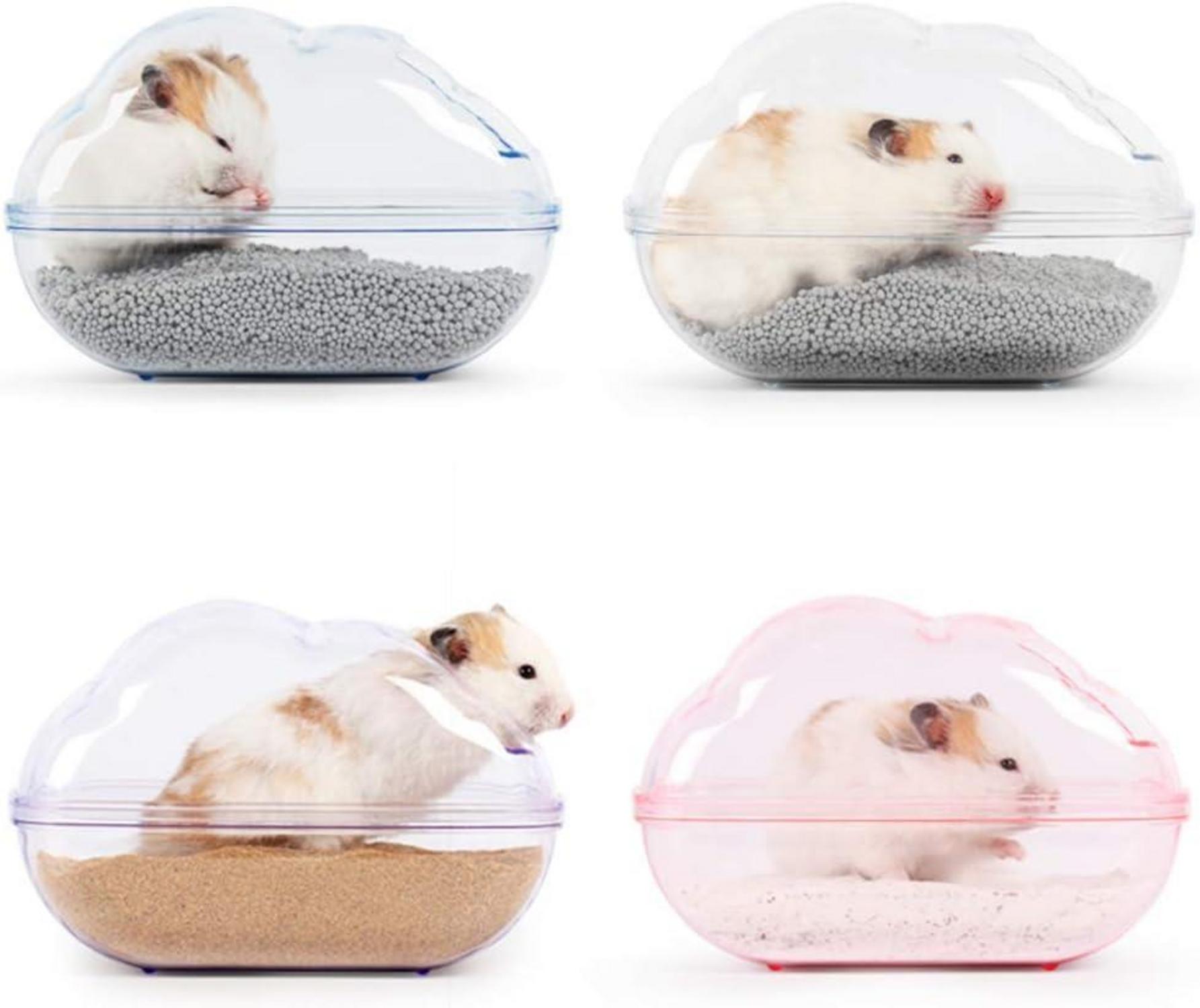 Hamster Sandbad Sandkasten Toilette mit Schaufel für Chinchilla Gerbil