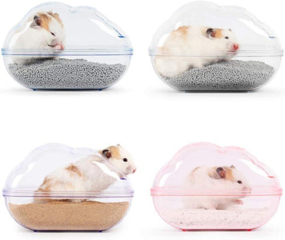 Hamster Sandbad Sandkasten Toilette mit Schaufel für Chinchilla Gerbil