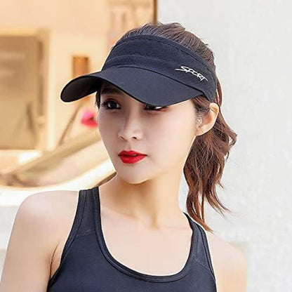 Sport Visor Cap Damen Herren | Ultraleicht & Atmungsaktiv | Golf Tennis Hut