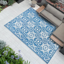 Wetterfester Wendbarer Outdoor Teppich Kunststoff 120x180cm