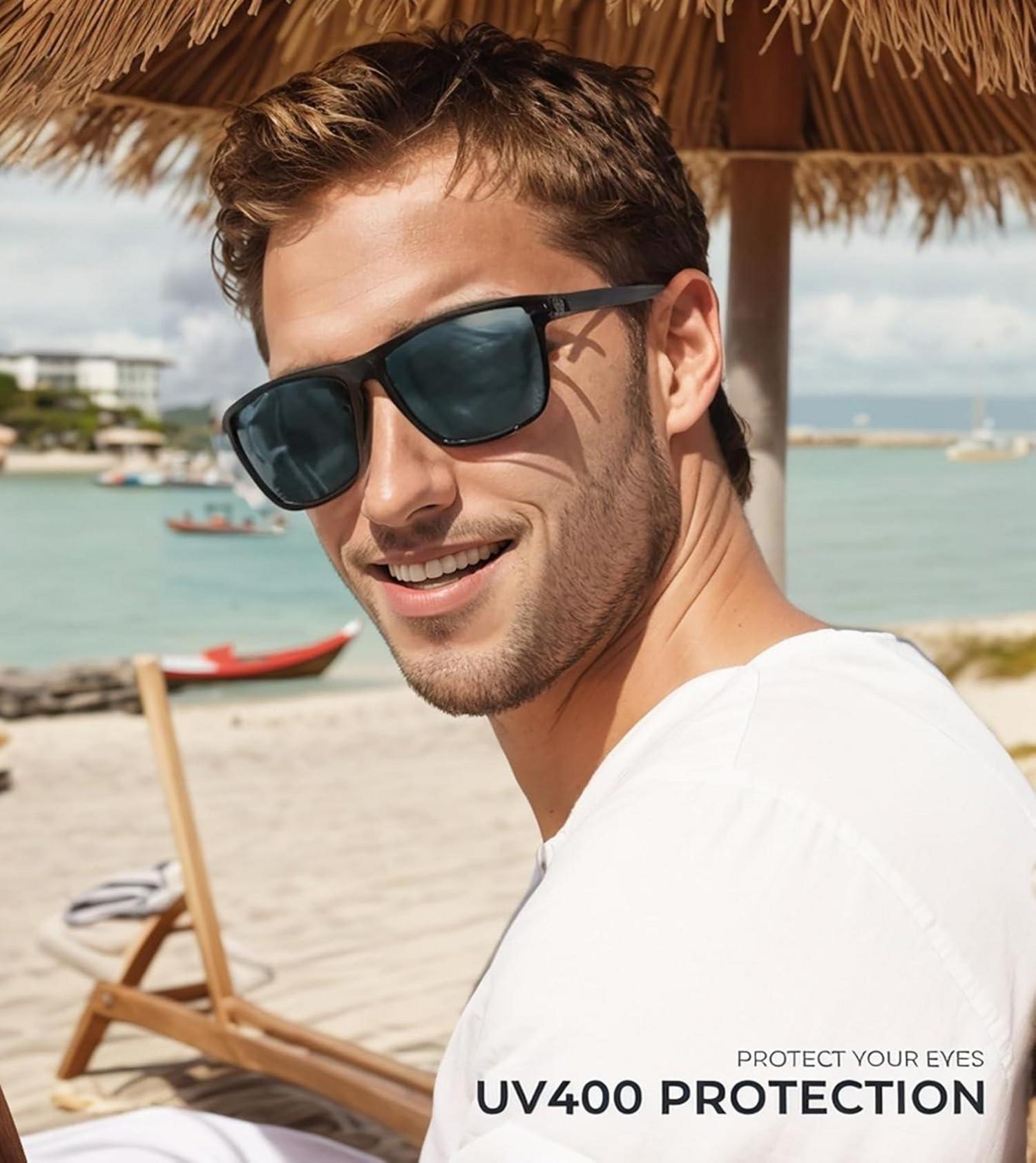 Polarisierte Sonnenbrille Herren/Damen Vintage Elegant