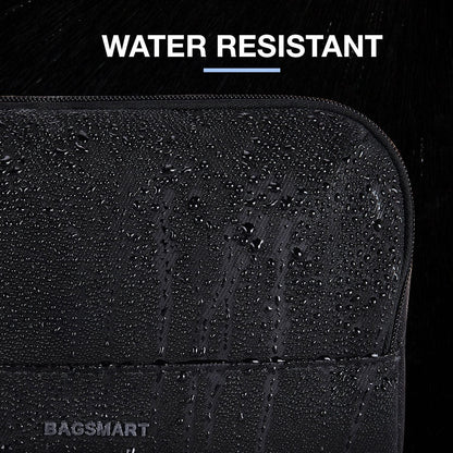 Herren Reise Kulturtasche Dopp Kit Wasserabweisend Schwarz
