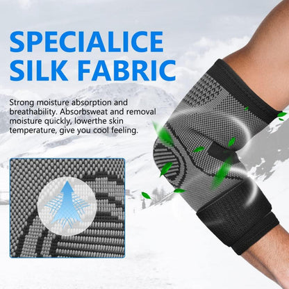 Ellenbogenbandage für Tennis Volleyball Golf, Atmungsaktiv und