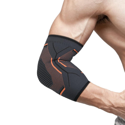 ACWOO Ellenbogenbandage rutschfest für Damen Herren Tennis Volleyball Golf XL Orange