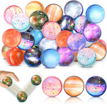 30 Stück Flummies für Kinder Planeten Party Mitgebsel 32mm Springball