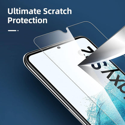 Panzer Schutz Glas Samsung Galaxy S22 5G Displayschutzfolie 9H Ultra-klar
