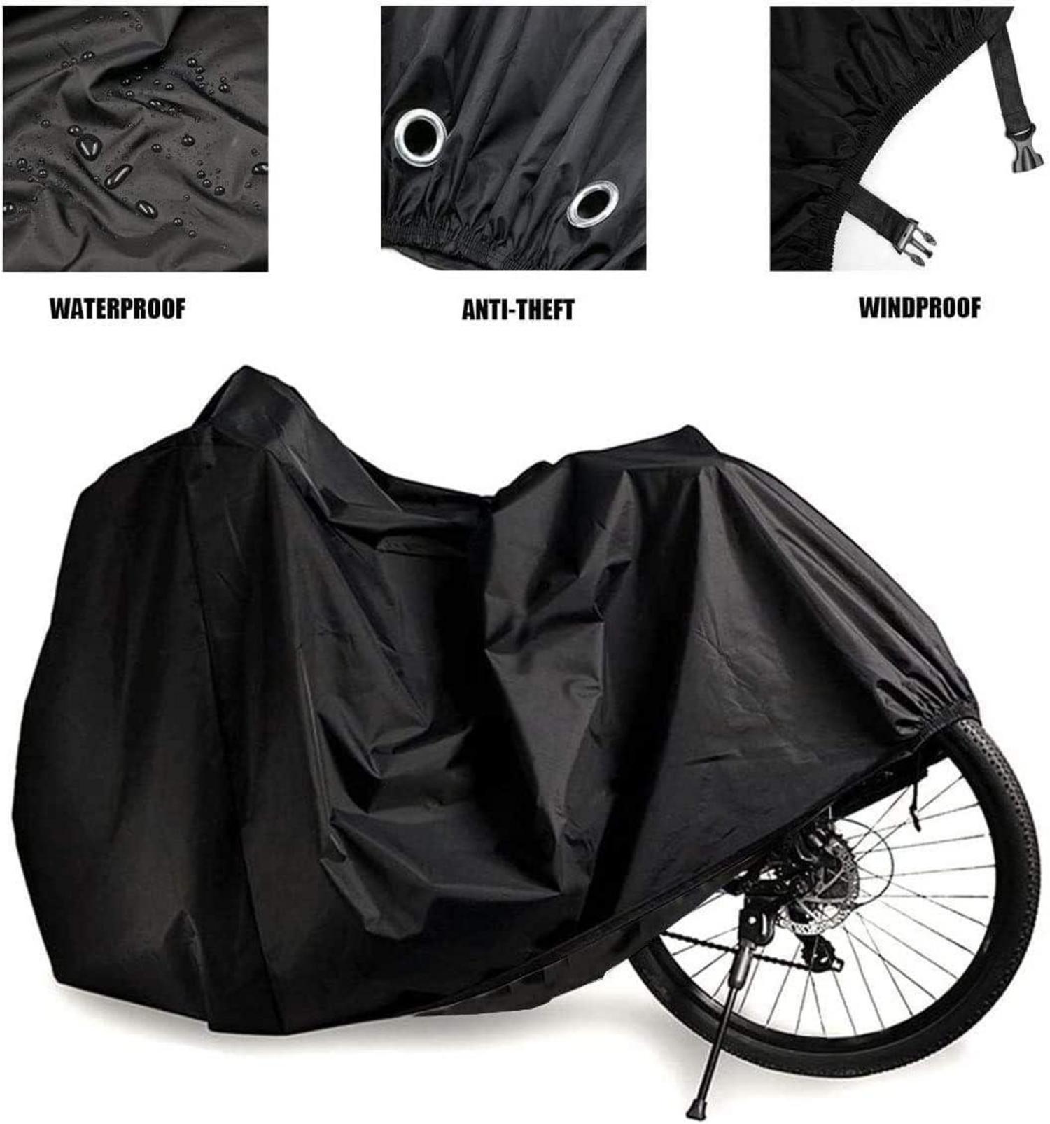 Fahrradgarage wasserdicht 200x110x70 cm Nylon-Gewebe