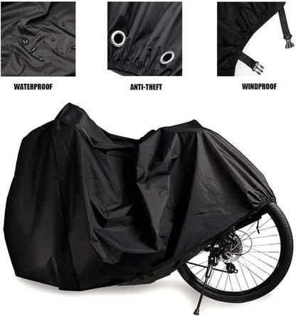 Fahrradgarage wasserdicht 200x110x70 cm Nylon-Gewebe