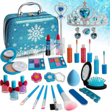Kinderschminke Set Mädchen Make-Up Schminkkoffer Spielzeug