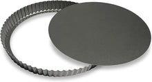 Tarteform Kohlenstoffstahl Antihaftbeschichtung Abnehmbarer Boden 32cm