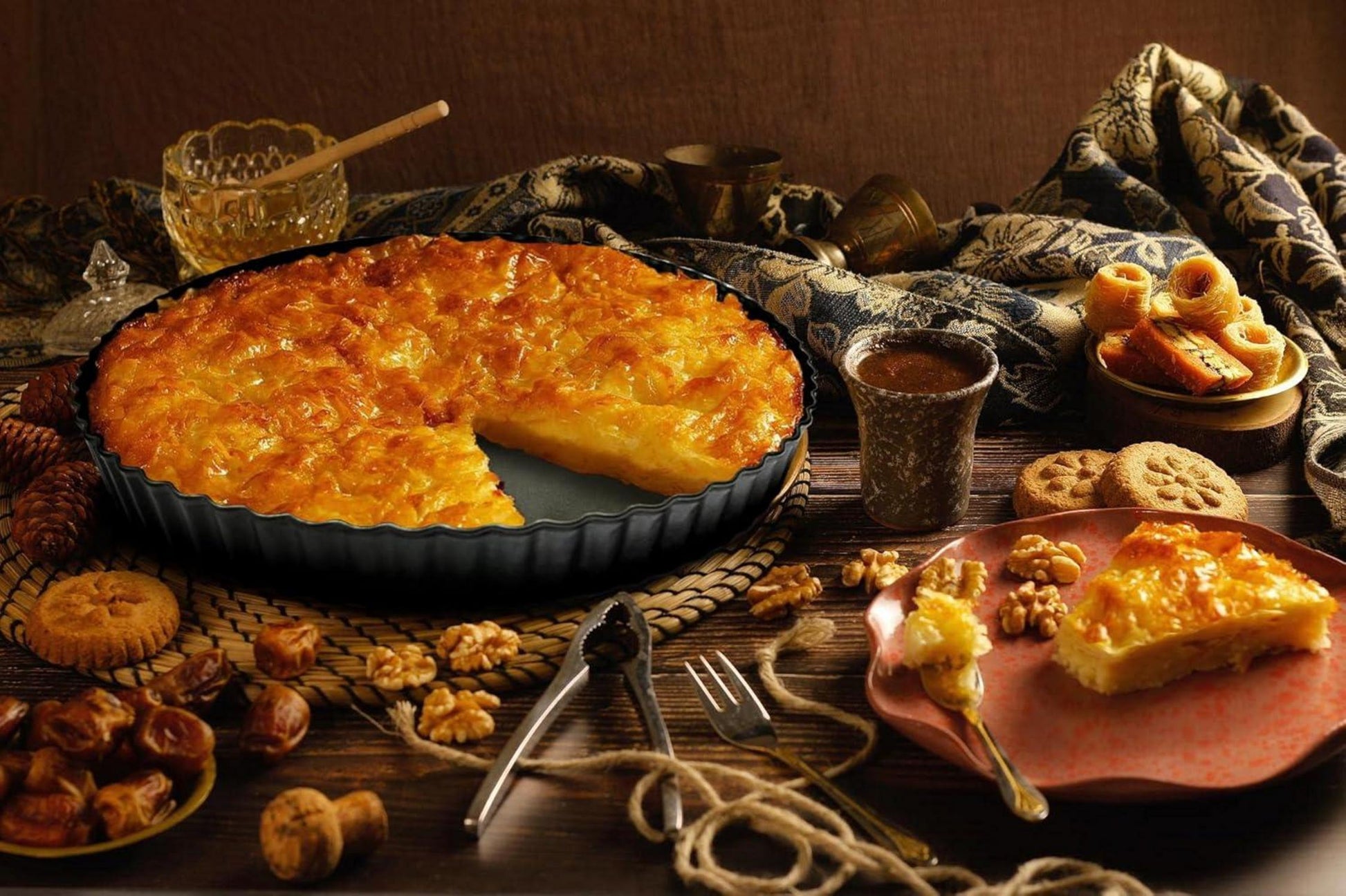 Tarteform Quicheform Obstku chenform 32cm Antihaftplatte