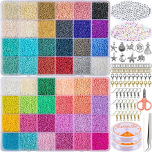 Perlen Set mit 35000 Stück in 48 Farben für DIY-Schmuck