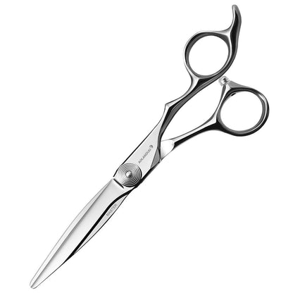 6" Haarschneideschere VG10 Edelstahl – Scharf & Offset Griff
