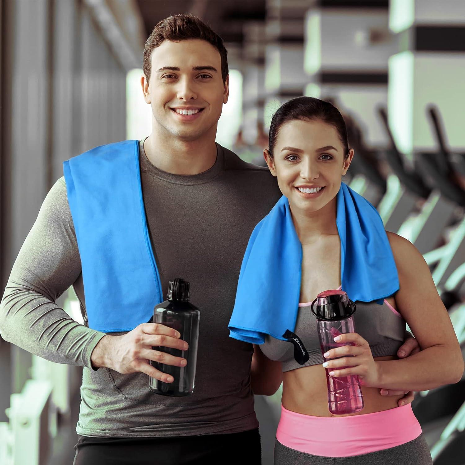 Microfaser Handtücher Set Badetuch Handtuch Sporthandtuch Fitness Strandhandtuch