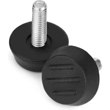 Verstellbare Möbelfüße Stellfüße M6x20mm 20 Stück Schwarz