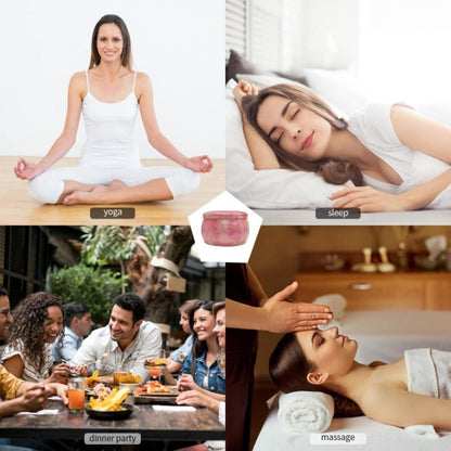 Duftkerzen Geschenkset 4er-Pack | Aromatherapiekerze Sojawachs