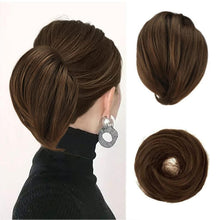Synthetisches Haarteil für Frauen in Dunkelbraun 20cm