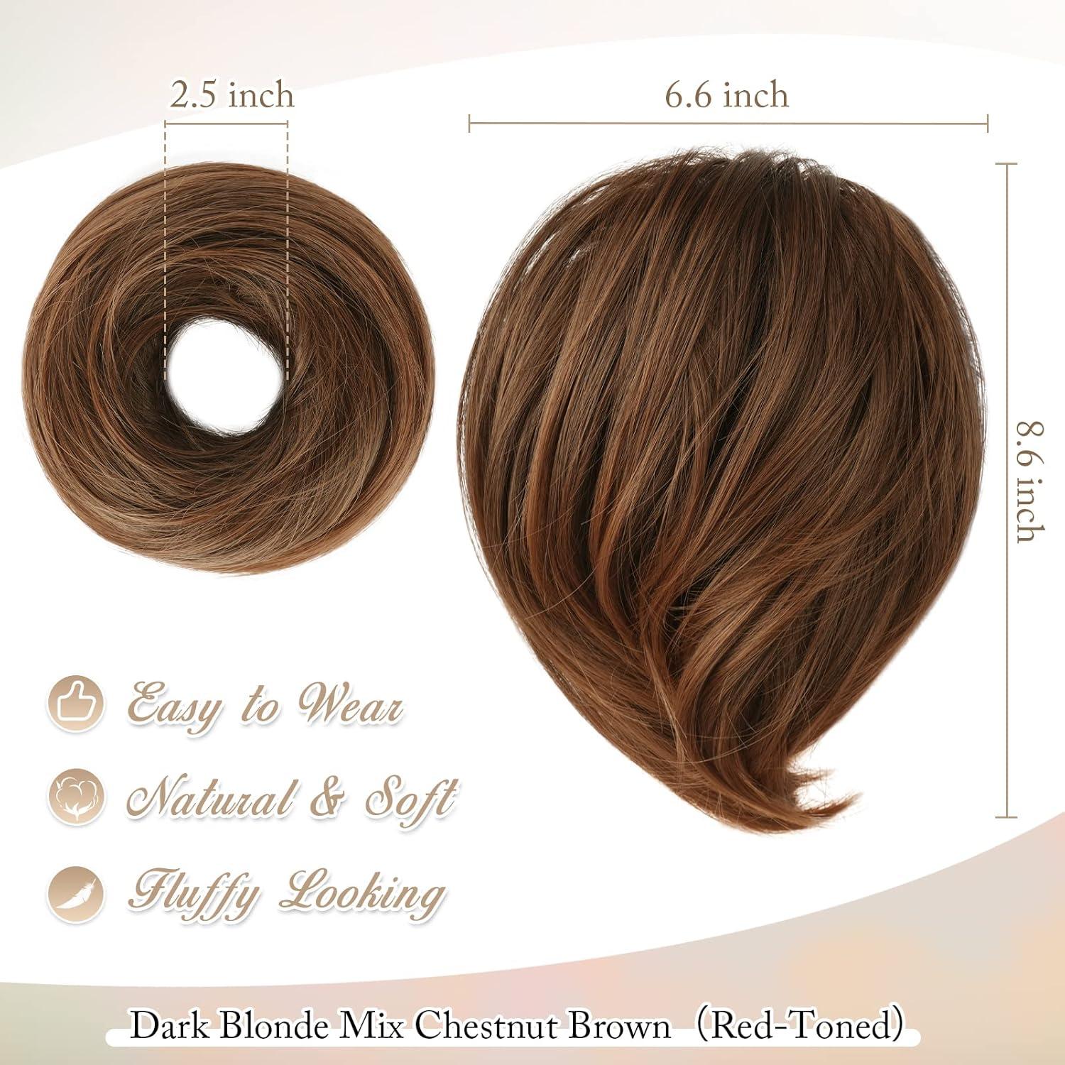 Haarteil Hair Extensions Pferdeschwanz Verlängerung 20cm