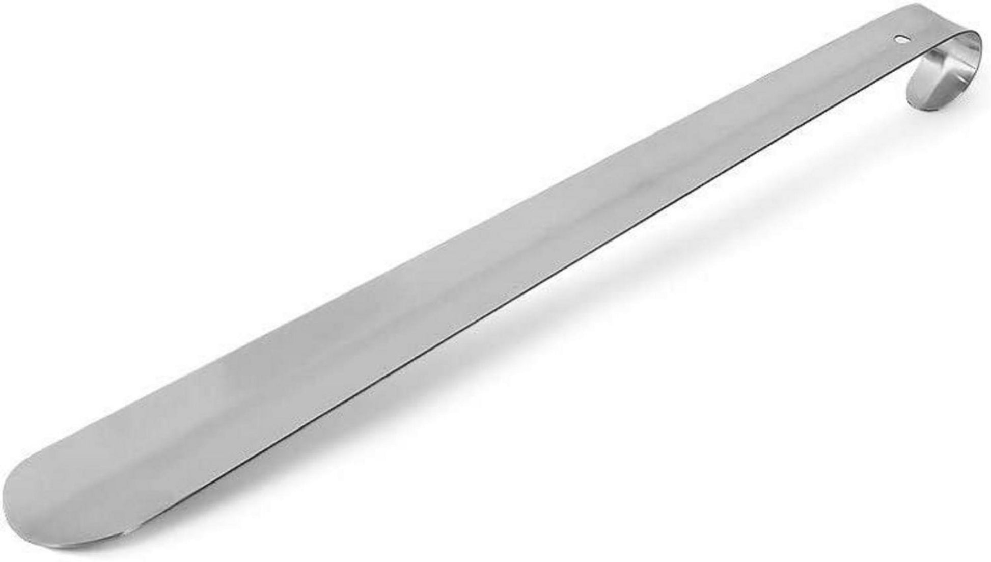 Edelstahl Schuhlöffel Lang für Stehen | Rückenschonend & leicht | 42cm