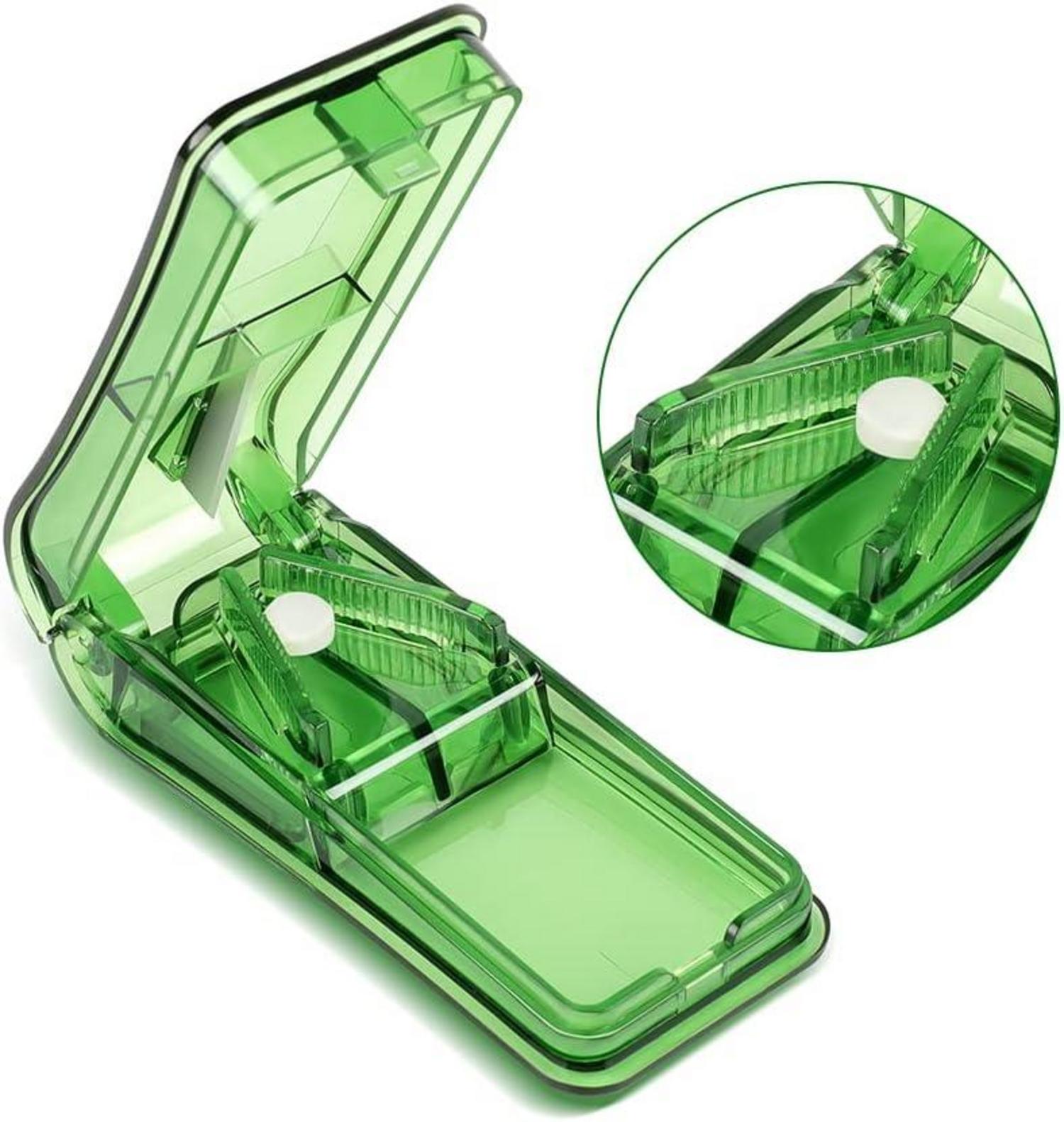 Tablettenschneider Pillenteiler Medikamententeiler BPA-frei