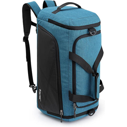 Reise-Sporttasche 45L mit Nassfach und Schuhfach, Blau