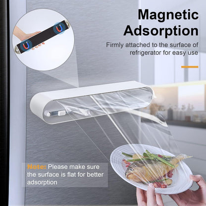 Magnetischer Frischhaltefolienspender mit