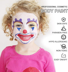 Professionelle Halloween Schminke, 30gx2 Wasserbasis für