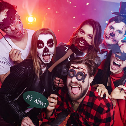 Halloween Schminke Set 8 Farbkombinationen - Wasseraktiviert