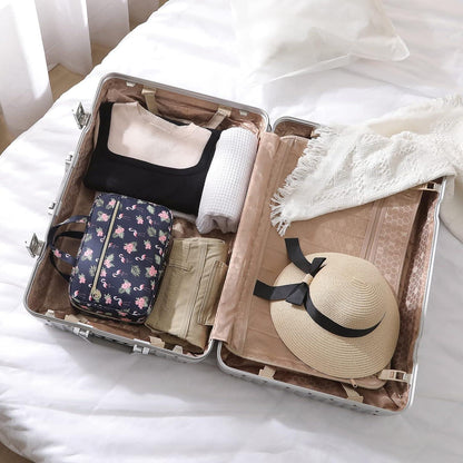 Kulturbeutel Aufhängen Groß Wasserdicht Kosmetiktasche Flamingo