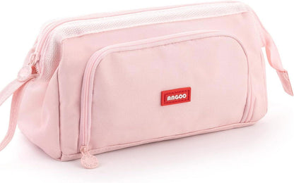 Großes Federmäppchen mit Pencil Case in Rosa / Multifunktionales