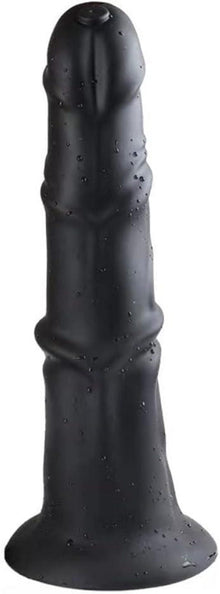 Realistischer 34cm Dildo mit Saugnapf Schwarz XXL