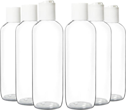 10er Set 250ML Plastikflaschen mit Scheibenverschluss und